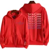 Damen Hoodies Sweatshirts Yet to Come Zip Hoodie K-POP Kapuzenjacke Fleece Lila Reißverschluss Mantel Mode Sport Sweatshirt Jogging Kapuzenjacke 230808