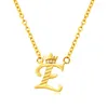 Pendant Necklaces European And American Special-Interest Design Letter Female 26 Gold-Plated Necklace Fashion Jewelry