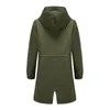 Women's Trench Coats Fahsyee Raincoat Women Rain Jacket Waterproof Hooded Windbreaker Outdoor Long Active 230808