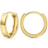 Hoop Earrings Vonmoos Chunky For Women 14K Gold Plated Small Classic Luxury Fashion Cute Jewelry Accessories Gift