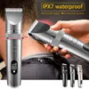 Hair Trimmer Professional Clipper for Men Beard Machine för rakning av snabb laddning 230809