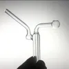 Mini vidro queimador de óleo tubo grosso prego bubbler bong pequenos queimadores tubos dab rig mini inebriante copo bongs cera