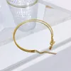 Link Bracelets Fascinating Stainless Steel Gold-plated Adjustable Luxury Selling Women's Jewelry