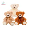 Plyschdockor 3 förpackningar nallebjörn plysch mjuk fylld björn djur plyshie kawaii baby sover leksaker hem dekor barn gåva 230809