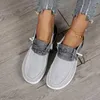 Chaussures habillées Femme Toile Appartements Slip On Mujer Zapatillas Dames Mocassins Casual Respirant Vulcanize Sneakers Ultralight Lazy Boat Zapatos J230808