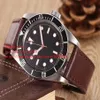 Последняя версия 6 Color Watches 79200B KW Dive Watch 41 5 -миллиметровый кожаный браслет высококачественный механический автоматический мужской WATC2663