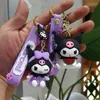 Badmode cartoon Kuromi sleutelhanger auto sleutelhanger ring pop tas kleine hanger