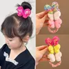 1 PC nouveau mignon Sequin papillon filles enfants queue de cheval élastique bandes de cheveux enfants cheveux cravates princesse cheveux accessoires bébé chapeaux