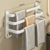 Towel Racks Ermo Bathroom Accessories Wall Mounted Rack Space Aluminum Shower Room Holder Hanger 2060CM Multilayer Bar 230809