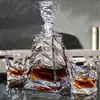 Decanter Glass Bar Set Shaker Cocktail Whisky Bar Set Home Cocktail Tools Carafe Champagne Karaf Kitchen Accessories WSW45XP HKD230809