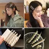Haarspangen 5 teile/los Große Kleine Imitation Perle Perlen Haarnadeln Für Frauen Mädchen Mode Zubehör Einfache Barrettes Großhandel