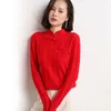 Women's Sweaters 2023 Pure Cashmere Knitted Sweater Women High Quality Pullover Female Winter Fashion Clothes Girls Tops Jumper