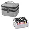 Sacs de rangement Double-Couche Vernis À Ongles Organisateur Sac Masque Cosmétique Titulaire Huile Essentielle Parfum Manucure Outils Sac À Main Transportant Box153n