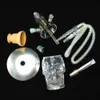 SKULL SHISHA HOAKAH SET HOAKAH SILICONE Wąż z LED Light Charcoal Bowl Tymb Tong Rure wodny Narguile Chicha Shisha Hookah HKD230809