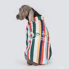 Abbigliamento per cani Sottile Marchio alla moda Camicia grande Golden Retriever Labrador Rete anti-peli estiva Vestiti rossi