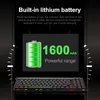 K653 pro rgb prise en charge bluetooth 5.0 sans fil usb 2.4g 3 modes clavier de jeu mécanique mince 94 touches pour pc de calcul