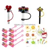 Pailles à Boire Alice Au Pays Des Merveilles St Topper Sports Boissons Sile Moule Accessoires Er Charms Réutilisable Anti-éclaboussures Dust Plug Décoratif 8Mm