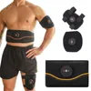 Core Abdominal Trainers Rechargeable Intelligent EMS Abdominal Trainer Electric Muscle Stimulators Vibration Body Slimming Belt Fat Burning Workout 230808