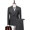 Men's Suits Custom Made Groom Wedding Dress Blazer Pants Business High-end Classic Trousers SA09-32999