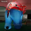 Meraviglioso Grande Palloncino Gonfiabile Elefante Fantastico Modello Animale Cartone Animato Indossa Abito Spider-Man Per Evento