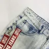 Jeans pour hommes jeans été homme pantalon slim mode baggy avec design automne pantalon droit déchiré biker vêtements pour hommes 230809