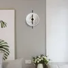 Wall Lamp Scandinavian Minimalist Circular Black White Home Living Room Decorative Modern Creative Homestay Bedside Led Light