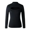 Women's Sweaters Open Chest Sweater 2023 Women Pullovers Female Solid Knit Pullover Sexy Tight Spring Autumn Winter Low-cut