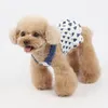 Abbigliamento per cani Love Gonna stropicciata Vestiti per animali Costumi per cani e gatti Teddy Bichon Suspender Cat Little Puppy