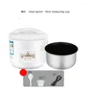 Mini Rice Cooker 2 Layers Steamer Multifunction Cooking Pot Electric Insulation Heating Food Container Lunch Box