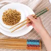Essstäbchen, 1 Paar, natürlicher Bambus, wiederverwendbar, traditionell, handgefertigt, chinesisch, klassisch, Holz, Sushi, Küchenwerkzeug, Topf