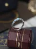 2023 Fashion Japan Sydkorea Ny stil Temperament Gem Ring S925 Silver Blue Australian Treasure Versatile Simple Ring Female