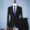 Trajes para hombres Vestido de novia de novio hecho a medida Pantalones blazer Negocios de alta gama Sa07-35999