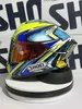 Full Yüz Shoei X14 93 Marquez Daijiro-Motosiklet Kask Anti Bez Vizör Adam Binicilik Araba Motokros Yarışı Motosiklet Motosiklet Kaskı-Original Helmet