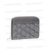 حامل بطاقة Luxurys أصلي من الجلد Matignon Mini Designer Wallet Men Women Holders Coin Mini Wallets Key Pocket Interior Slot
