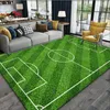 Tapis de motif de terrain de football pour chambre salon tapis de football de sport de balle pour tapis de sol de cuisine décor à la maison tapis de sol antidérapant HKD230809