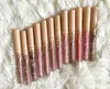 Lipgloss 12pcsset Set Make-Up Lippen Rode Hydraterende Lippenstift Tint Schoonheid Cosmetica professionele Stage make-up lipgloss 230808