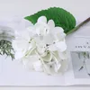 Decorative Flowers Artificial Hydrangea Branch Simulation Flower DIY Wedding Bouquet Room Home Dining Table Decor Fake Pography Props