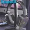 Esports Gaming Headset 3D Stereo Sound RGB LED Light Wired Headphone para PC Laptop PS4 PS5 Compatível Windows Android IOS System HKD230809