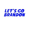 Party Favor 20X7Cm Lets Go Brandon Sticker For Car Trump Prank Biden Pvc Stickers Drop Delivery Home Garden Festive Supplies Event Dh5Et