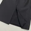 スカートデザイナー23夏の新しい大型ポケットプリントデザイントライアングルロゴ装飾バージョンウエスト、ファッショナブルで多用途のハーフスカートOGN7