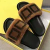 Mens Luxury Baguette Loafer Fur Slides Fuzzy Sandale Tazz Slipper Fashion Wool Sandal Size 35-42 Winter Shoe Lady Fluffy Slippers Designer Woman Teddy Bear Slide Slide