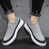 Dress Shoes Men's shoes breathable mesh low top casual new men's shoes sports shoes outdoor smooth lazy shoes anti slip walking boots Z230809