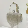 Kwastje Strass Damestas Avondjurk Banket Hand Set Diamond High Quality Girl Texture Hand Dinner Bag