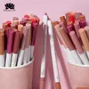 Lippenstift 12 kleur lip liner beginner waterdichte langdurige gemakkelijk te smeren haak lijntekening lippenstift potlood lui set lippen 230808