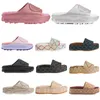 Sandálias femininas masculinas plataforma chinelos designer de luxo brocado bordado impressão sola grossa chinelos de borracha elevados moda praia sapatos