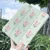 Y2k Fashion Floral Graphic IPad 10 Protective Case Air 5 4 Mini 6 Triple Fold Transparent Pro 11 Cover With Pen Slot 10.9 Inch HKD230809