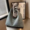 Evening Bags Denim Hobo Fashion Shoulder Bag For Work Designer Large Capacity Tote Shopping Women's Summer Handbag Luxury Versatile