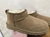Designerskie buty kobiety rozruchowe mini botki śnieżne platforma butów but wełna futra bootie na skórze buty zimowe ciepłe buty etniczne buty