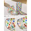 Multi-color Plaid Glas Hittebestendige Koffie Mokken Glas Theekopjes Sap Cups Whisky Wijn Glas Grappig Drinkware Paar Gift HKD230809