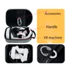 VR/AR Accessorise Hardshell Depolama Çantası Oculus Quest 2 Bobovr M2 Halo Kulaklık Kayışı Taşınabilir Kutu için Taşınabilir Kutu Taşıma Kılıfı VR Aksesuar Çantası 230809